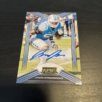 2020 Chronicles Playoff AUTO ROOKIE Jason Strowbridge RC #8 North Carolina (d9) - Image 1 of 2