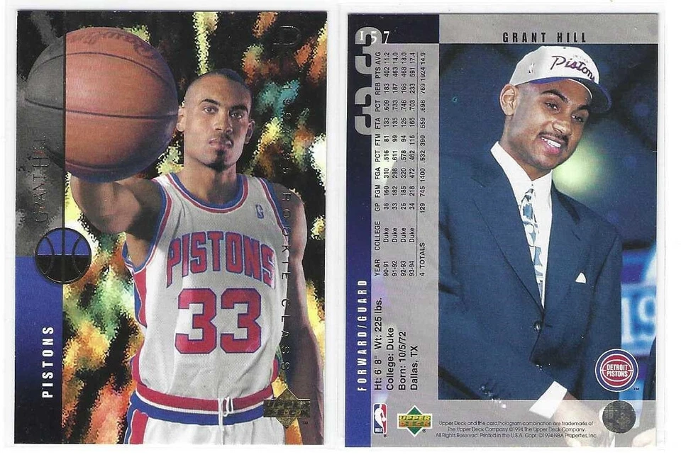 1994-95 Upper Deck Basketball -  Series One #1-180 Base & RCs - Finish Your Set  - Image 1 of 1