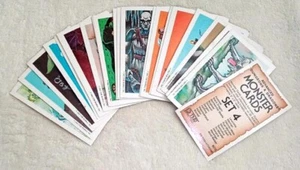 MONSTER KARTEN SET 4 EXZ! Drei Monster Handbuch monströse D&D TSR Dungeons Drachen - Bild 1 von 2