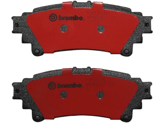 Rear Brembo PRIME Ceramic Brake Pad Set fits Lexus RX350 2010-2015 16WZRM - Image 1 of 1