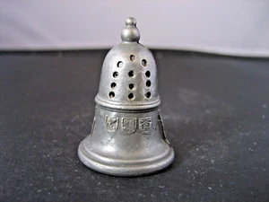 Vintage hand made miniature pewter bell - Picture 1 of 5