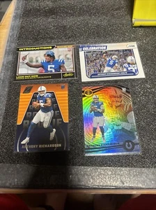 Anthony Richardson Four Card Rookie Lot - Bild 1 von 9