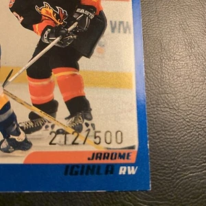 Cb51b #150 Jarome Iginla 2003/04 O Pee Chee /500 Calgary flames - Picture 1 of 3