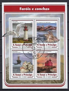 Leuchttürme St. Thomas und Prinz 2017 (10) Yvert Nr. 5633 bis 5636 gestempelt - Bild 1 von 1