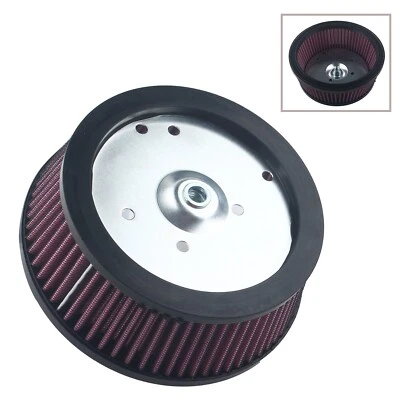 For Harley Electra Glide Road King Softail Dyna Red Air Cleaner Filter Element - Изображение 1 из 4