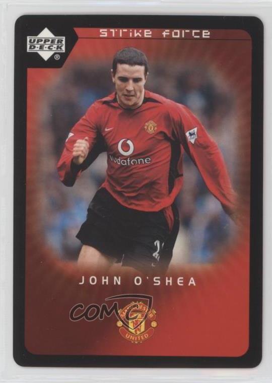 John O'Shea Soccer Manchester United Sports Trading Cards John O'Shea Soccer Manchester United Sports Trading Cards