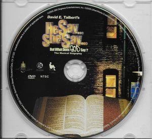 He Say She Say But What Does God Say 2005 DVD Like New DISC ONLY - Picture 1 of 2