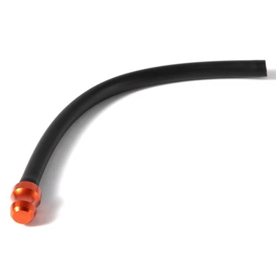 Tubo de manguera de válvula de respirador de ventilación de aire con tapa del tanque de combustible para moto de cross MX naranja Foto 1 de 4
