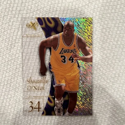 Shaquille O'Neal #7 1997-98 EX-2001 Los Angeles Lakers Foto 1 de 2