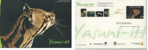 ECUADOR 2011 CARTOLINA CANCELLERIA AMAZZONIA FAUNA GATTO LEOPARDO MINT MNH - Foto 1 di 3