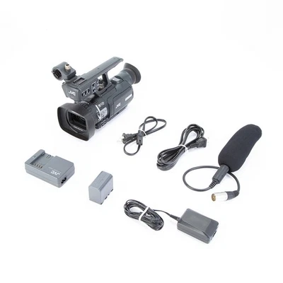 JVC GY-HM100U ProHD 3-CCD Compact Handheld Camcorder - SKU#1979333 - Image 1 of 4