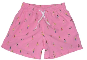 chubbies swim trunks Limited Edition Small Pink Print Lets Get Physical - Picture 1 of 11