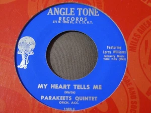 DOOWOP-THE PARAKEETS QUINTET-MY HEART TELLS ME-ANGLE TONE 70's Ri - Picture 1 of 2