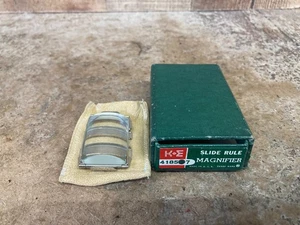 Vintage Keuffel Esser K & E Co Slide Rule Magnifier 4185 In Box Made in USA - Bild 1 von 5