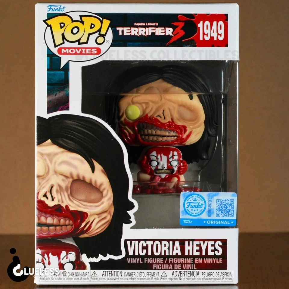 Funko Pop! Terrifier 3 Victoria Heyes #1949 EE Exclusive And Pop Protector - Image 1 of 2