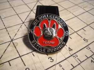 We Bullet Proof K9 Tebow Battle Buddies Iron Dog International Challenge Coin - Picture 1 of 3