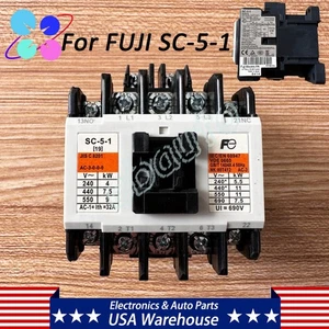 Fits For Fuji Electric SC-5-1 AC Magnetic Contactor 220VAC 50/60HZ 32A 3Pole - Picture 1 of 11