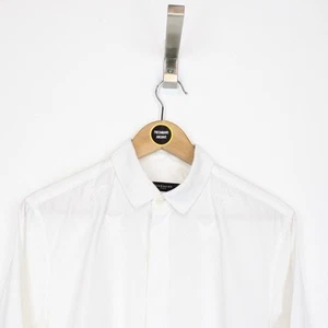 Givenchy Paris Star White Long Sleeve Cotton Shirt - Picture 1 of 5