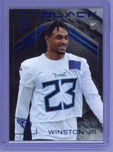 2025 Panini Black Kevin Winston Jr /50 Rookie Tennessee Titans - Picture 1 of 2