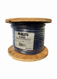 Kreuzschlitz 100 Fuß blau 2/14 GA schwarz/weiß Superflex 2 Leiter Draht 3-652 2/14 - Bild 1 von 2