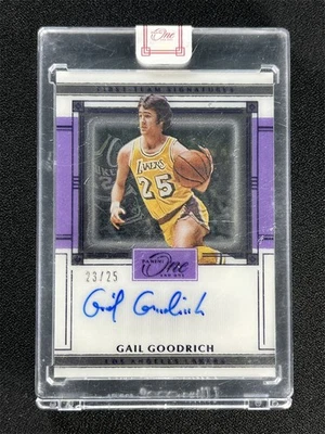 2020–21 Panini One And One Гейл Гудрич подписи первой команды Auto Lakers /25 - Изображение 1 из 3