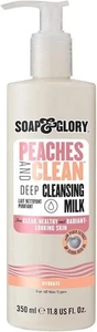 Soap & Glory Peaches & Clean Deep Cleansing Milk - 4 in 1 Milk Cleanser & Makeup - Picture 1 of 8