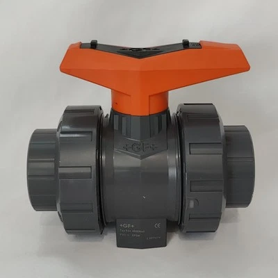 +GF+ GEORG FISCHER 161546066 d50DN40 50mm PVC Ball Valve Socket - Image 1 of 4