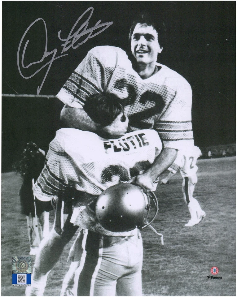 Doug Flutie Boston College Eagles Signed 8" x 10" Hail Mary Celebration Photo - Image 1 of 1