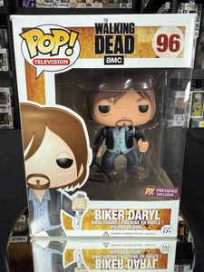 Funko Pop - Biker Daryl 96 - AMC The Walking Dead - Pop Television - Picture 1 of 6
