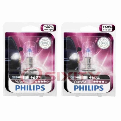 2 peças lâmpadas de faróis Philips High Beam para Lamborghini Countach 1989 xi - Imagem 1 de 4