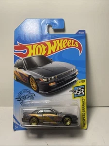 2020 Hot Wheels Blue Nissan Silvia (S13), HW Speed Graphics 7/10 HC12 - Picture 1 of 2