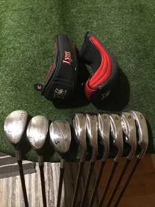 Lynx Parallax HXI Hybrids/Irons Set (3H-5H, 6-PW-SW) Regular 76g Graphite Shafts - Picture 1 of 12