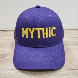 Court of the Dead Hat Cap Snap Back Purple Yellow Embroidered Mythic Mens - Picture 1 of 7