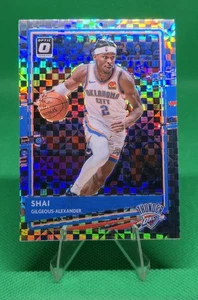 SHAI GILGEOUS-ALEXANDER 2020-21 Panini Donruss Optic Checkerboard Prizm #143 - Picture 1 of 6