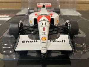 DeAGOSTINI 1/24 McLaren MP4/6 Marlboro Senna 1991 Japan Unreleased Big Scale - Picture 1 of 24