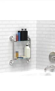 AmeriLuck 500lbs Support 1.25in x 16in Double Grab Bars with 2 Tiers Tempered... - Picture 1 of 4