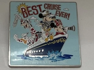 DISNEY CRUISE LINE PIN PRODUCTION PROOF 2020 MICKEY MINNIE Best Cruise Ever RARE - Picture 1 of 4