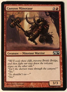 Magic The Gathering Canyon Minotaur Magic 2014 131/249 regular común - Imagen 1 de 1