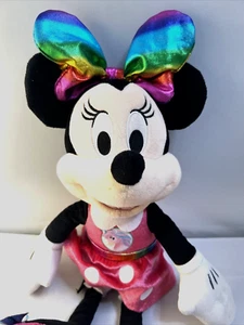 Peluche pupazzo vintage Walt Disney che canta Minnie Mouse scintillante e canta GUARDA VIDEO - Foto 1 di 9