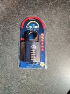 Squire Lucchetto Resistente CP60 - Grillo Acciaio Più Resistente 5 Ruote Combi X 1. Nuovo con scatola - Foto 1 di 2