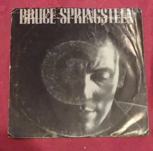 BRUCE SPRINGSTEEN-BRILLIANT DISGUISE-LUCKY MAN--P/S-IMPORT-7" VINYL 45-1987-V/G+ - Picture 1 of 2