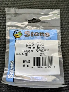 285-635 Stens Tension Spring for Snapper - Picture 1 of 2