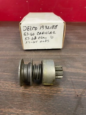 Chevy Oldsmobile Cadillac Pontiac GM 1932188 1956-63 unidad de arranque nos Delco 622 Foto 1 de 4