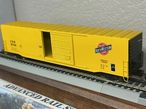 CHICAGO NORTHWESTERN 60ft AUTO PARTS BOXCAR SLIDING DOORS ETCHED-METAL HO Scale - Picture 1 of 12