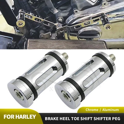 Motorcycle Chrome Brake Shifter Peg For Harley Electra Street Glide Fat Boy Lo - Изображение 1 из 4