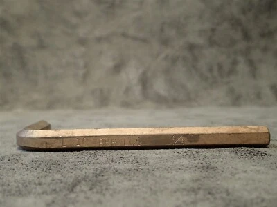 L-10 Berylco Non-Sparking 3/8" Hex, 4-1/2" Long Arm, L-Wrench (BN51) - Image 1 of 3