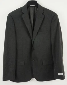New $360 Alfani Slim-Fit Stretch Suit Jacket Men's 40R Charcoal Gray Performance - Picture 1 of 11