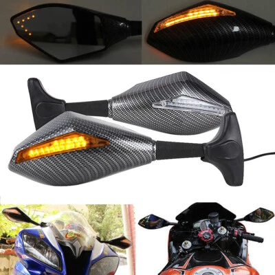 Espejos retrovisores integrados para Honda CBR 600 F4i 929 954 RR F1 F2 Hurricane Foto 1 de 4