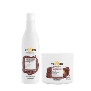 ALFAPARF Yellow Kit Nutritive Shampoo 500ml + Mask 500ml - Imagen 1 de 1