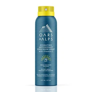 2 Pack Oars + Alps Hydrating Antioxidant SPF 70 Sunscreen Spray-EXP: 12/24 - Picture 1 of 10